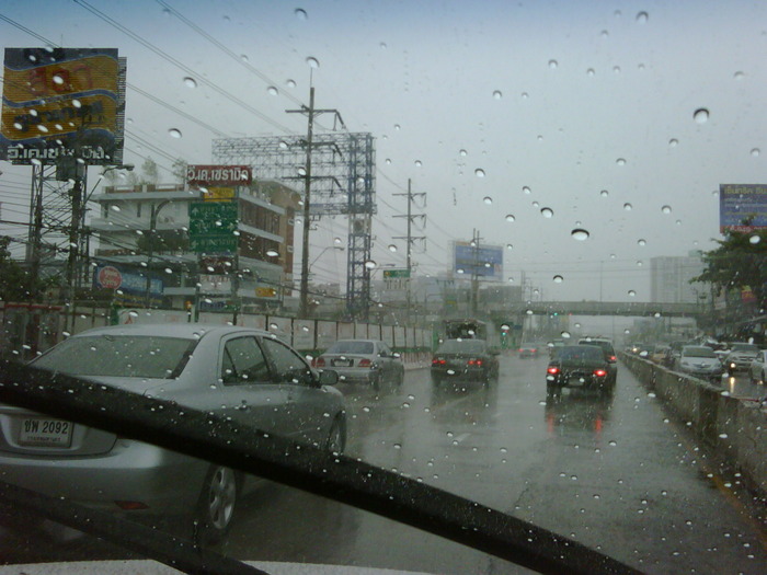 Bangkok rain