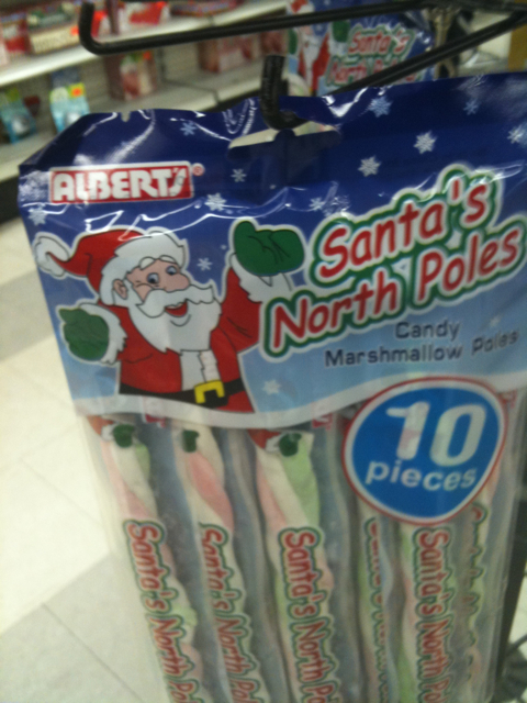 bets Santa's pole is very minty  