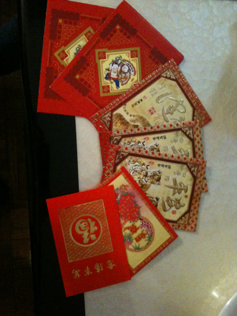 my #chinesenewyear hung bao haul so far - why I'm never getting married (aka "being Chinese stimulus package") 